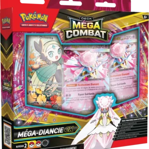 Deck - Pokemon - Méga Combat - Méga-Diancie ex - Scellé - Français