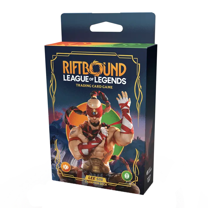 Riftbound: League of Legends - Origins Champion Deck: Lee sin (Version Française)